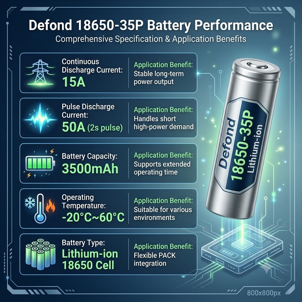 18650 Li-ion battery cell