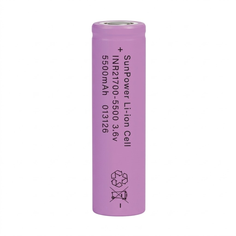 21700 5500mAh battery cell